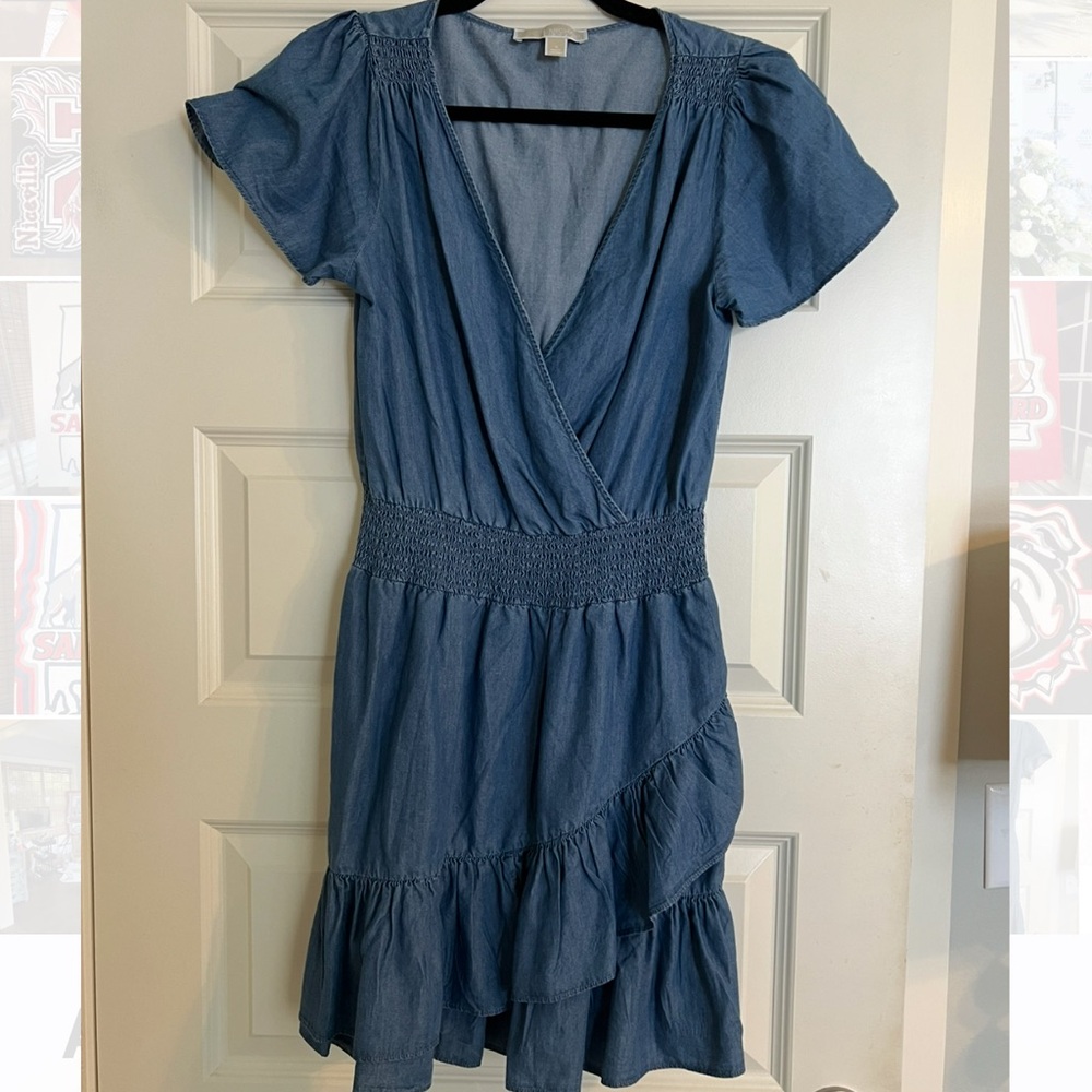 Michael Kors Blue Mini Dress